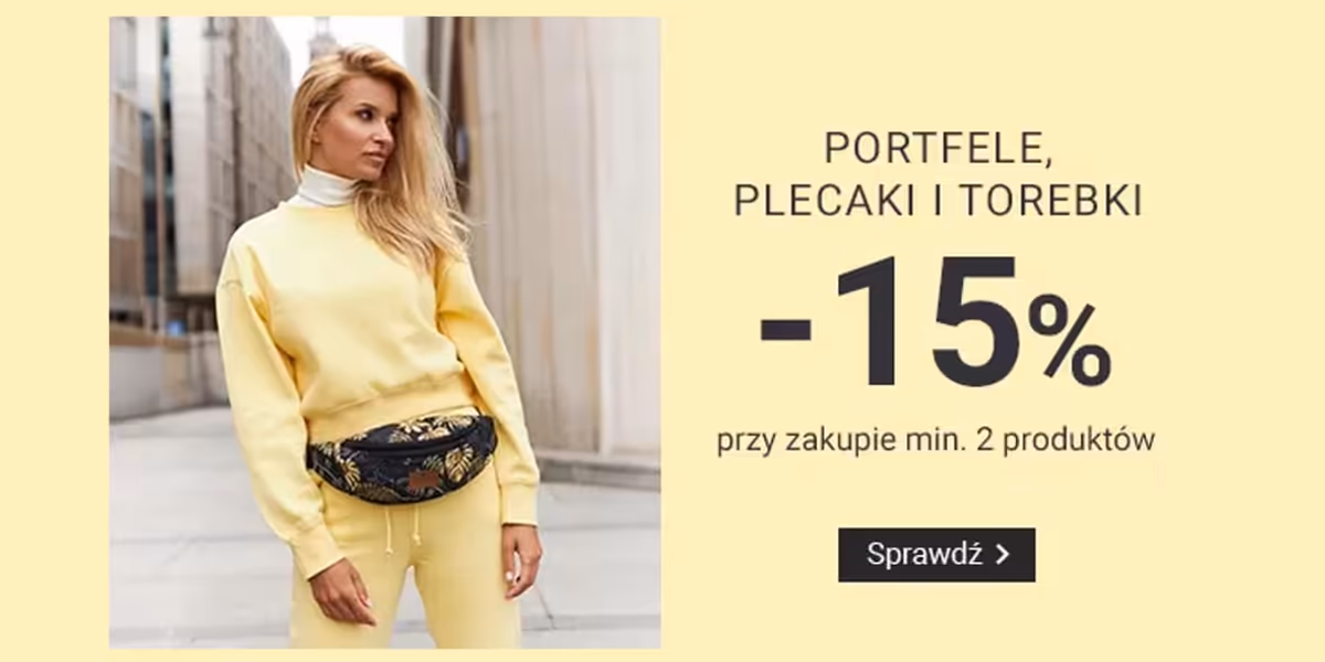 Smyk: -15% na portfele, plecaki i torebki