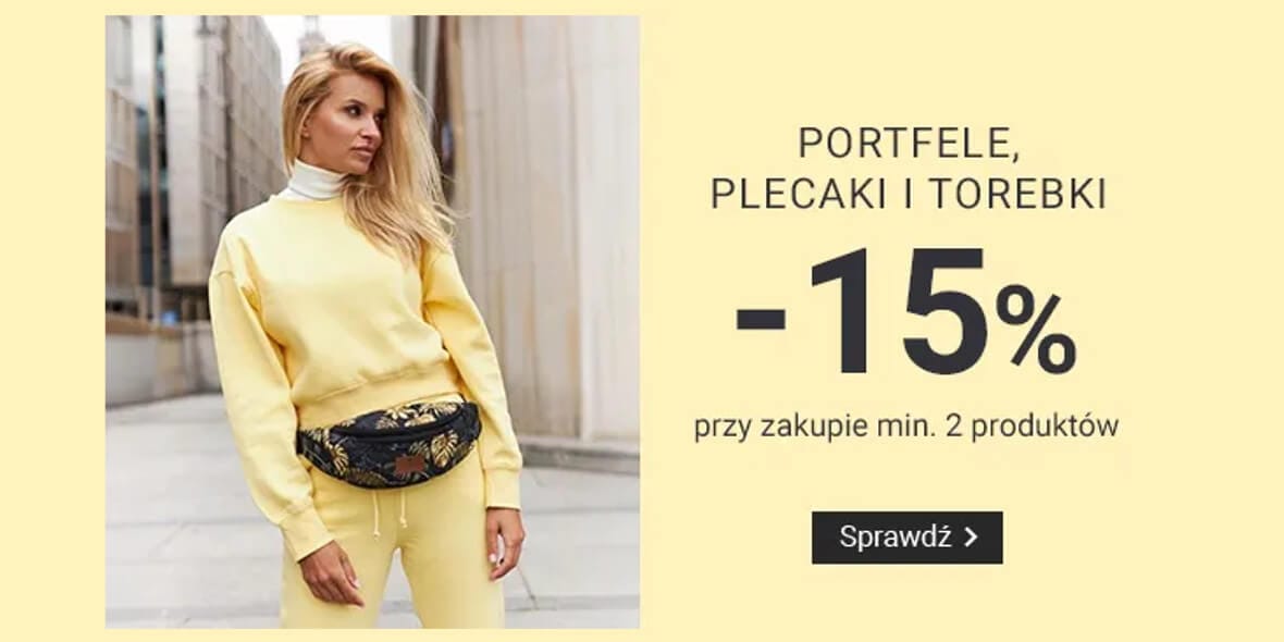 Smyk: -15% na portfele, plecaki i torebki 05.05.2025