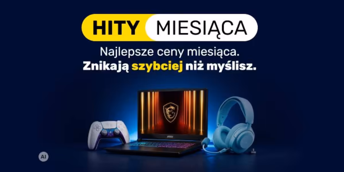 Komputronik: Do -1000 zł na HITY miesiąca