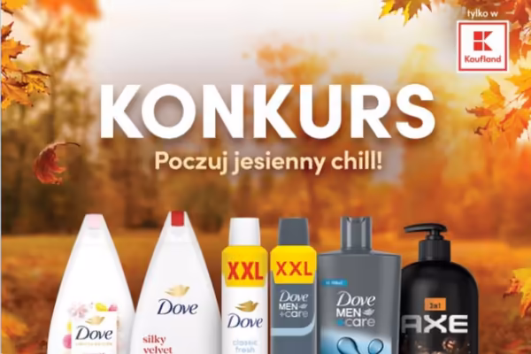 Kaufland: Konkurs Dove i Axe – Poczuj jesienny chill!