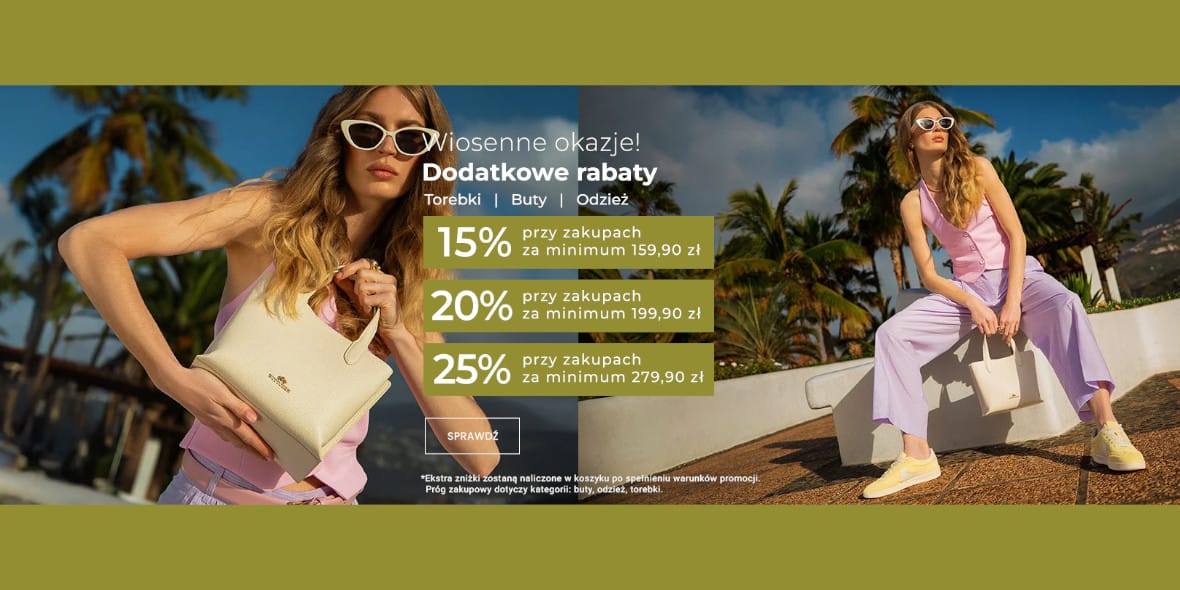 Wittchen: Do -25% na Wiosenne okazje 30.04.2025
