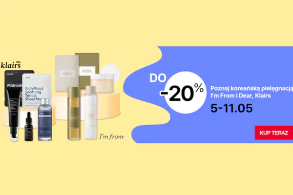 : Do -20% na koreańską pielęgnację