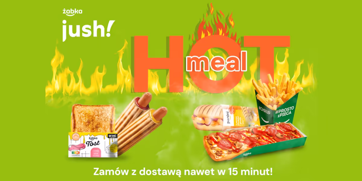Żabka Jush!: HOT meal w Żabka Jush!