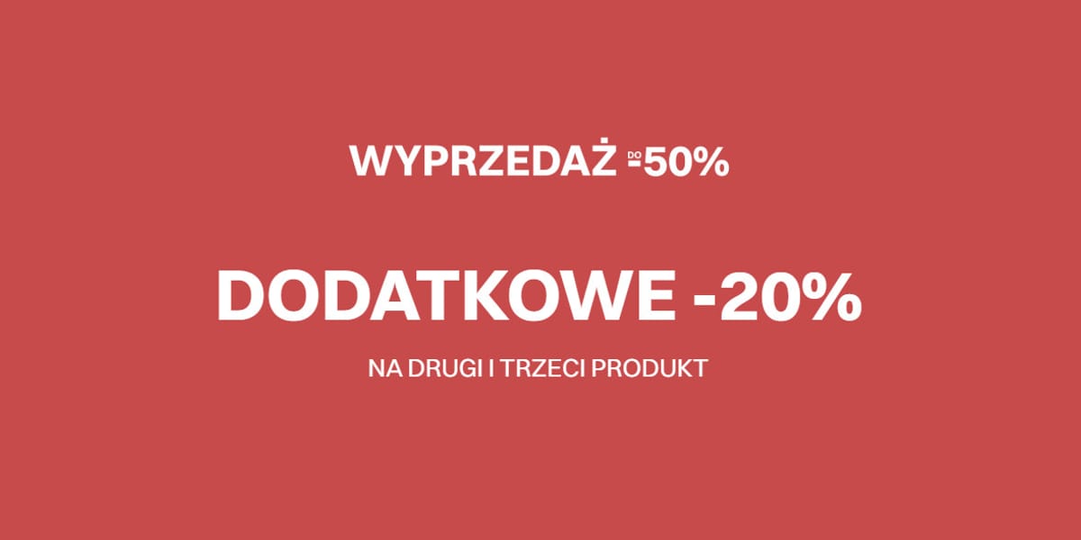 Wólczanka: Do -50% na wyprzedaży + dodatkowe -20%