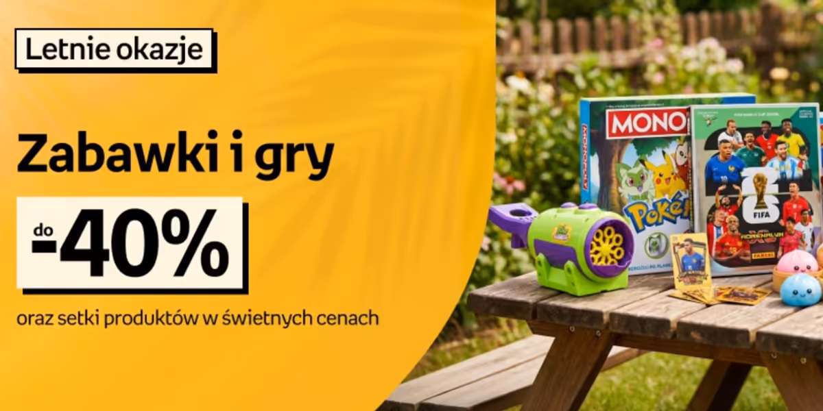 Empik: Do -40% na zabawki i gry