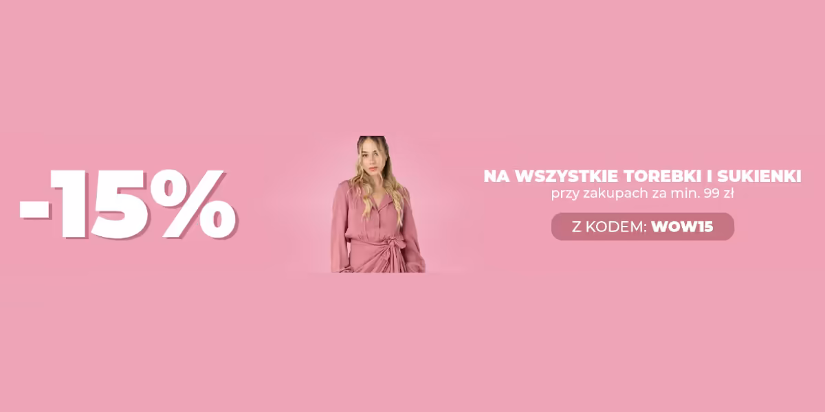 Laurella: KOD rabatowy -15% na wszystkie torebki i sukienki