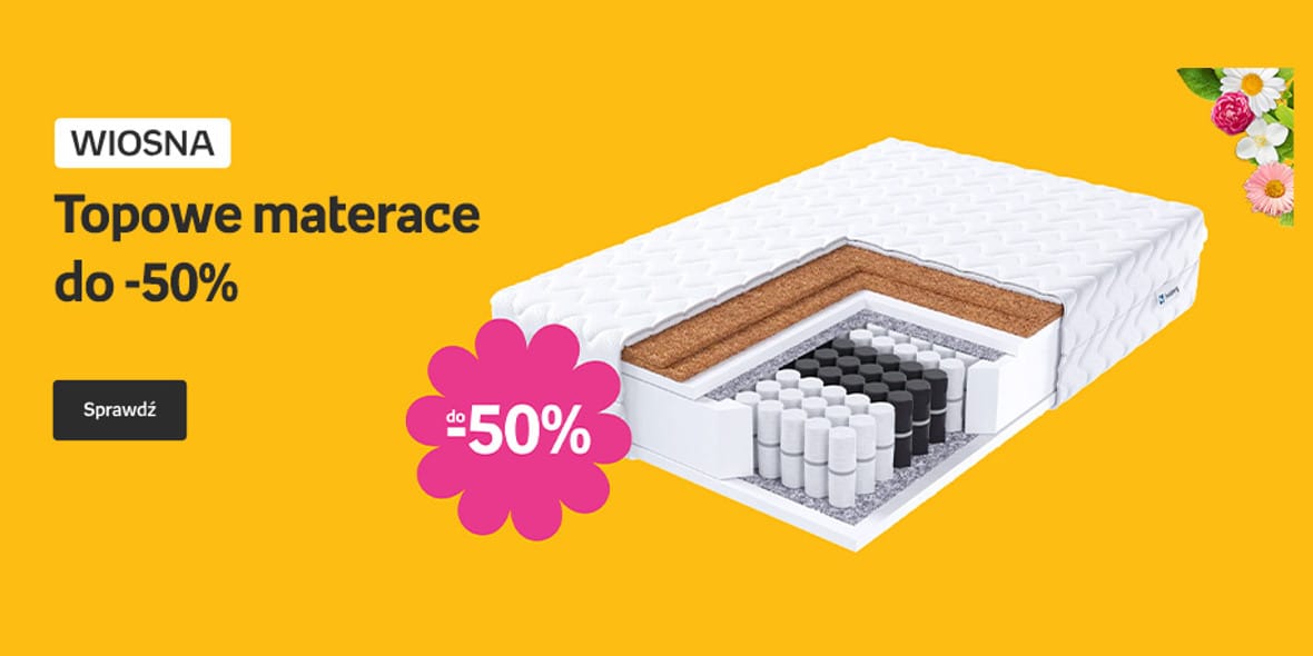 Empik: Do -50% na topowe materace