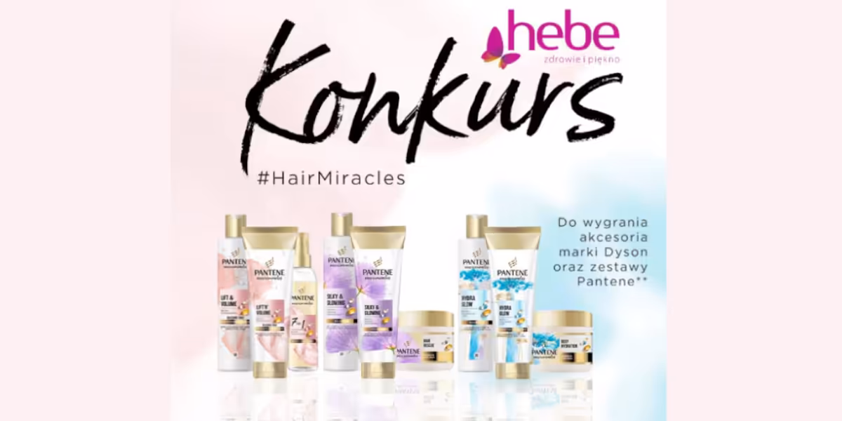 hebe: Konkurs Pantene