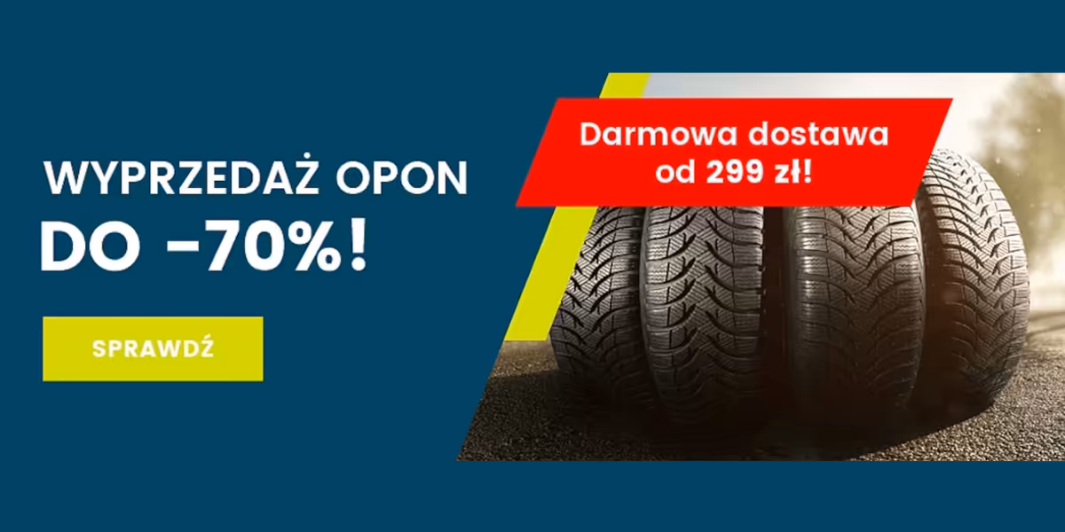 Ucando.pl: Do -40% na wyprzedaży opon