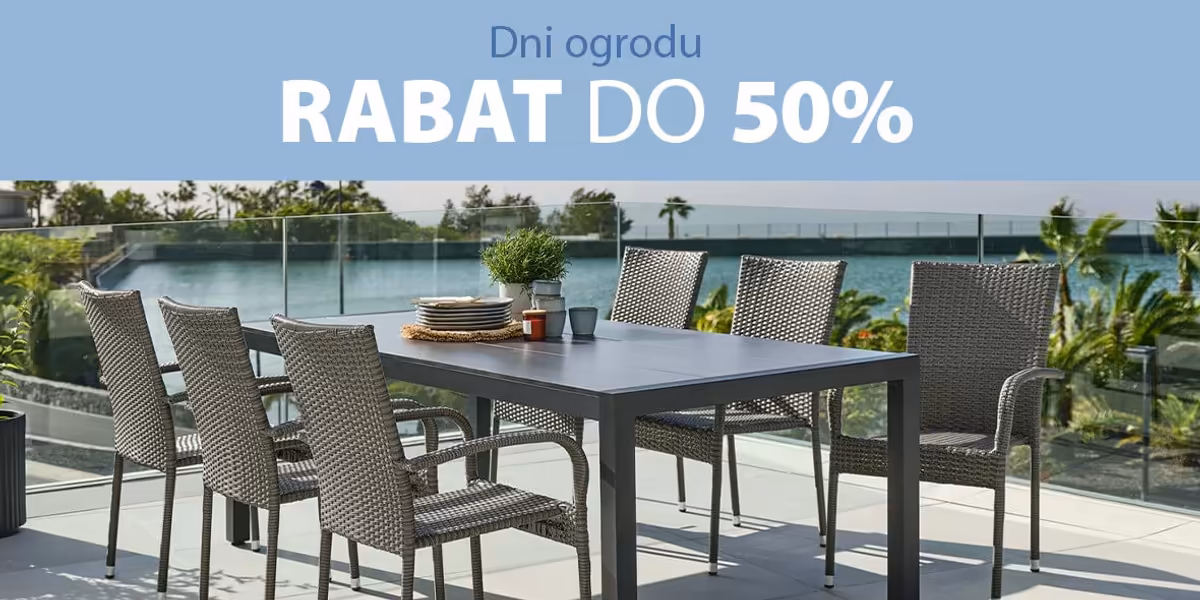 Jysk: Do -50% na meble  ogrodowe