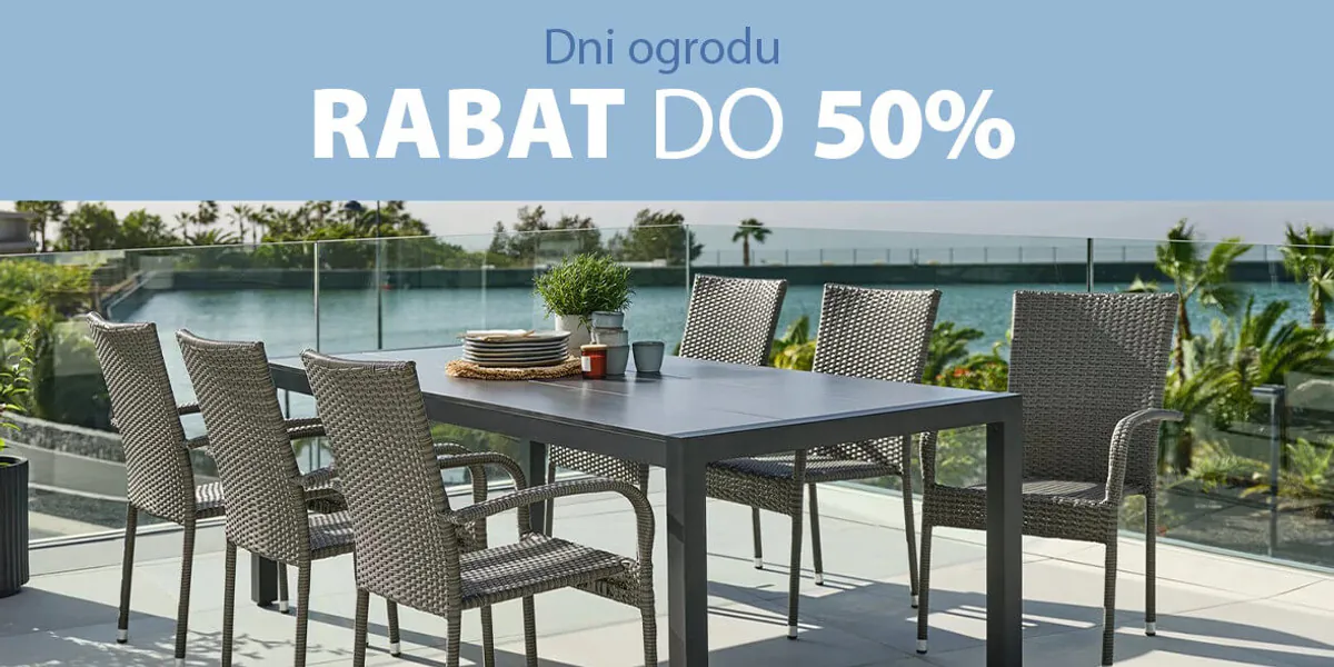 Jysk: Do -50% na meble  ogrodowe