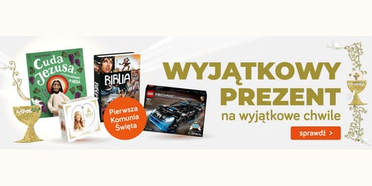 TaniaKsiazka.pl:  Prezenty na Pierwszą Komunię Świętą 08.04.2026