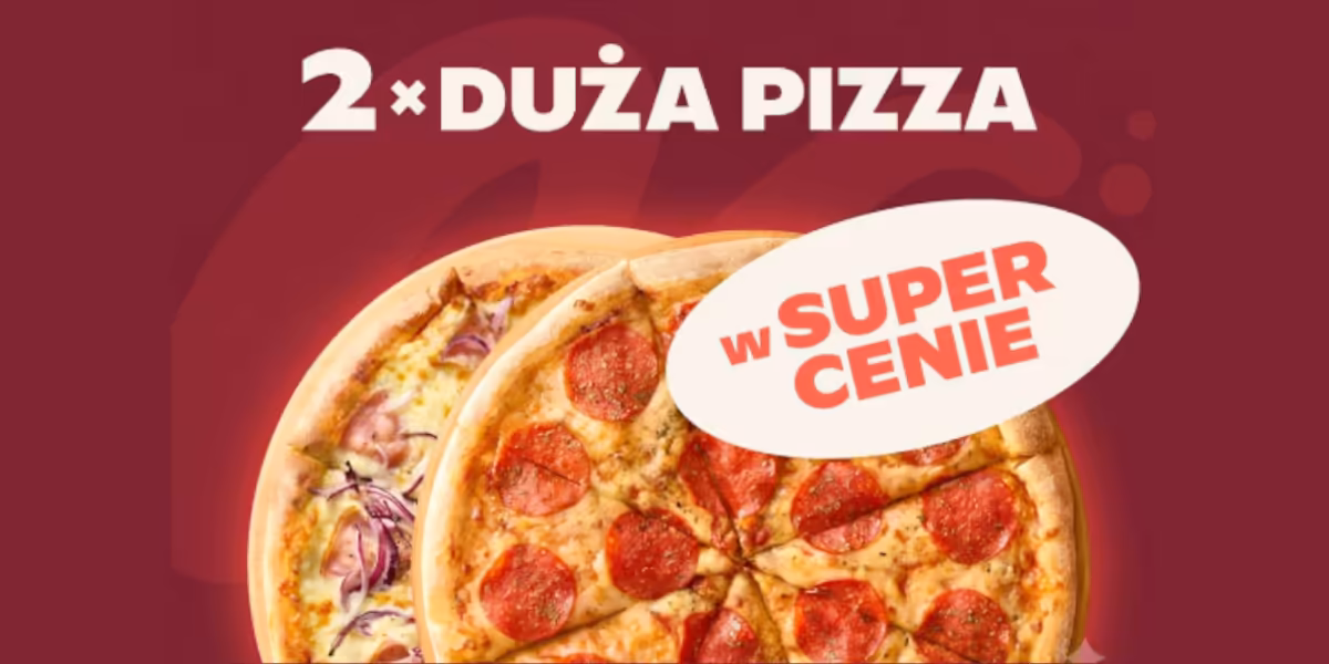Da Grasso: 2x duża pizza w super cenie