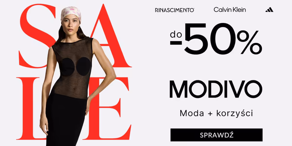 Modivo: Do -50% na SALE w Modivo