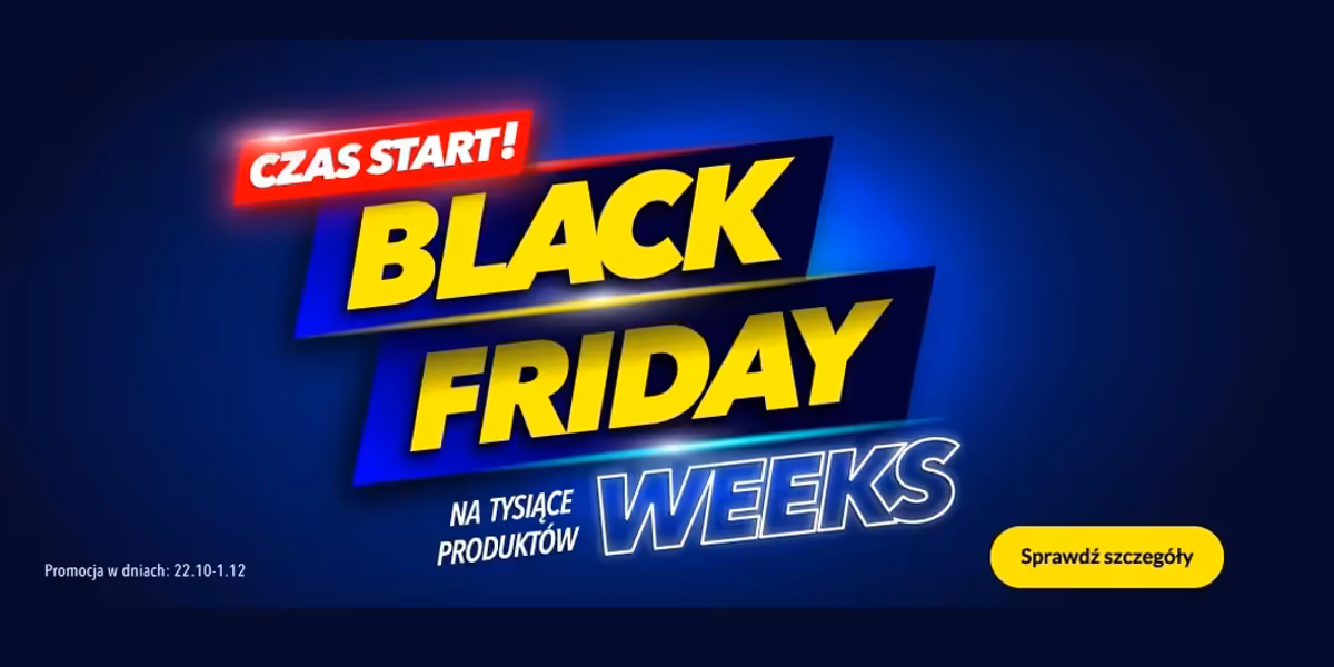 RTV EURO AGD: Black Friday Weeks