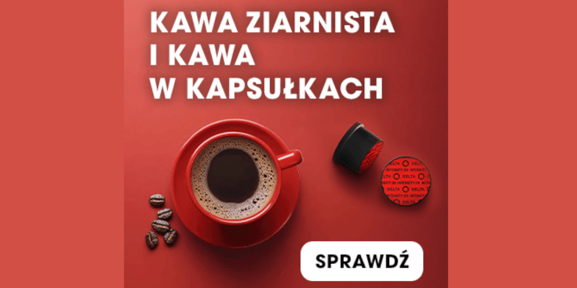 Biedronka Home: Kawa ziarnista i kawa w kapsułkach w dobrych cenach 28.05.2025