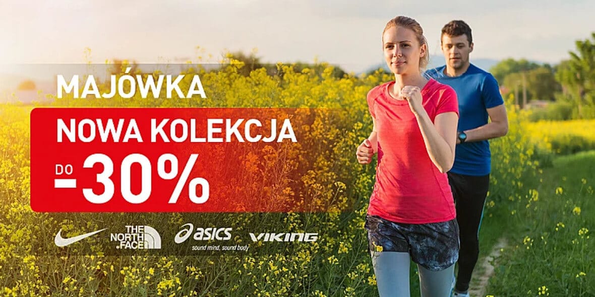 Intersport: Do -30% na nowości 05.05.2025