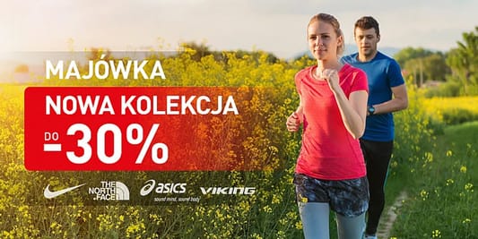 Intersport: Do -30% na nowości 05.05.2025
