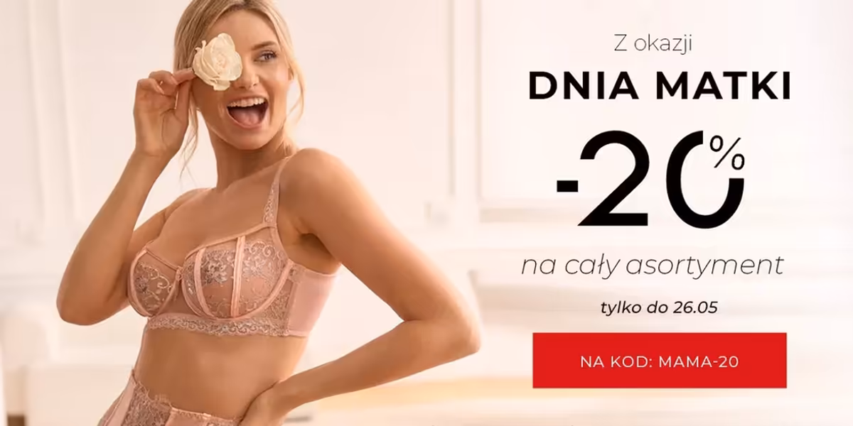 Marilyn: KOD rabatowy -20% na cały asortyment