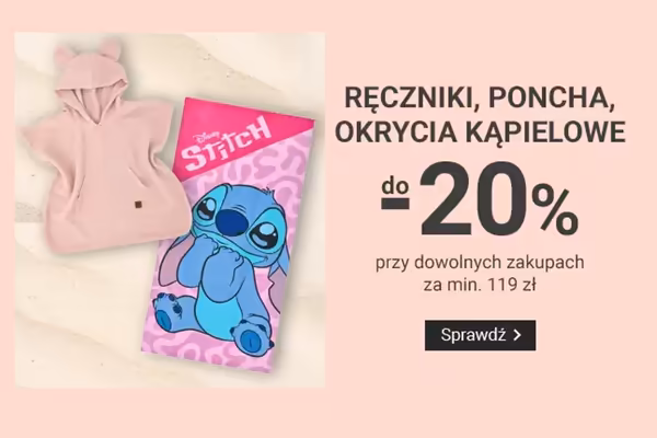 : Do -20% na ręczniki, poncha, okrycia