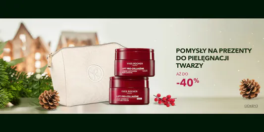 Yves Rocher: Do -40% na pielęgnację twarzy 14.11.2025