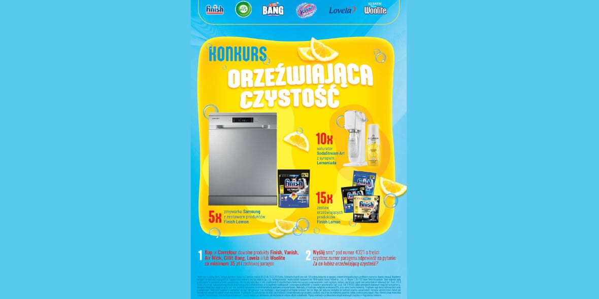 Carrefour: Konkurs Orzeźwiająca czystość 09.05.2025
