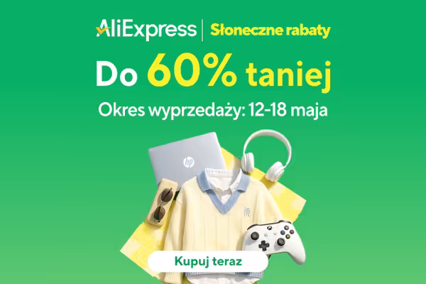 : KOD rabatowy Do -50$ i zniżki do -60%