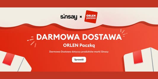 Sinsay:  Darmowa Dostawa w Sinsay 10.09.2026