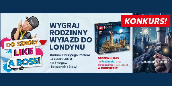 Kaufland: Konkurs Powrót do szkoły like a boss 29.08.2024