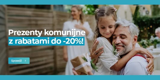 ERLI.pl: Do -20% na prezenty komunijne 25.04.2025