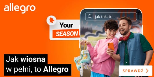 Allegro:  Wiosna w niskich cenach! 18.04.2025