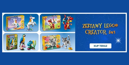 Carrefour:  Zestawy LEGO® Creator 3w1 18.11.2025