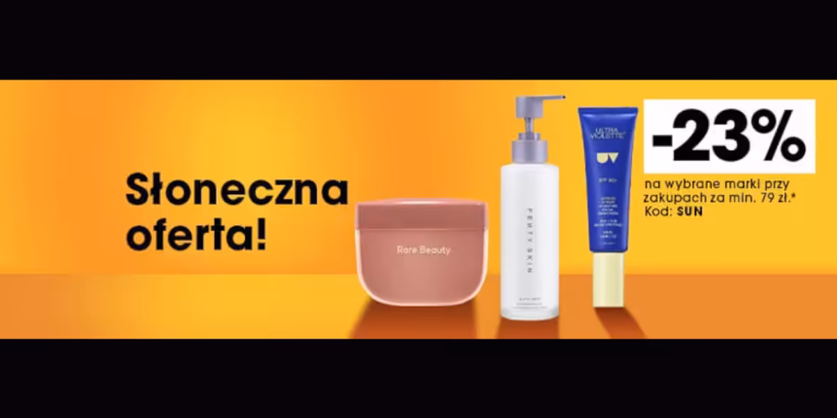 Sephora: KOD rabatowy -23% na wybrane marki