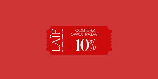 LAIF: -10% na pierwsze zakupy 26.05.2025