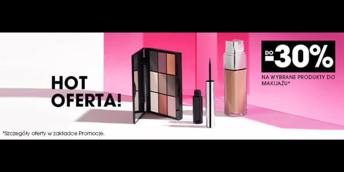 Sephora: Do -30% na makijaż 28.04.2025