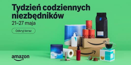 Amazon:  Codzienne Niezbędniki na Amazon 21.05.2025