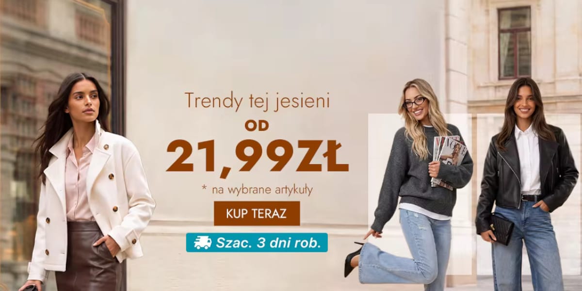 SHEIN: Od 21,99 zł i dostawa w 3 dni