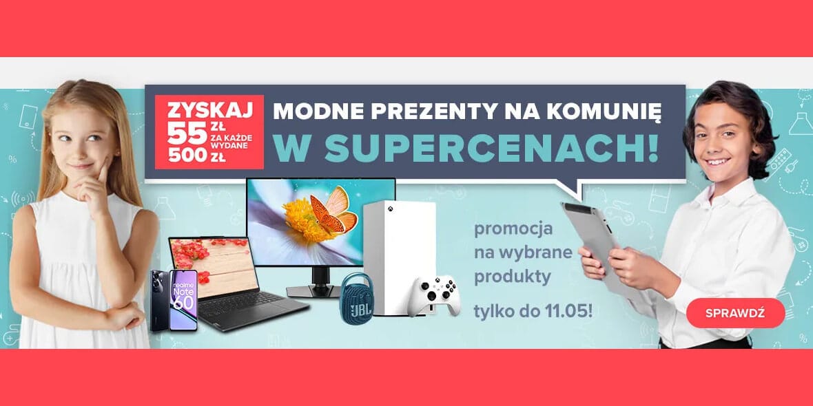 Neonet:  Modne prezenty na Komunię 05.05.2025