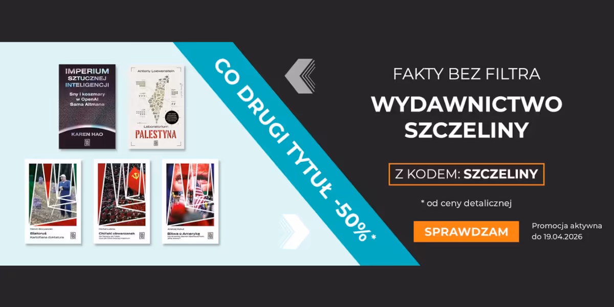 Znak: KOD rabatowy -50% na co drugi tytuł