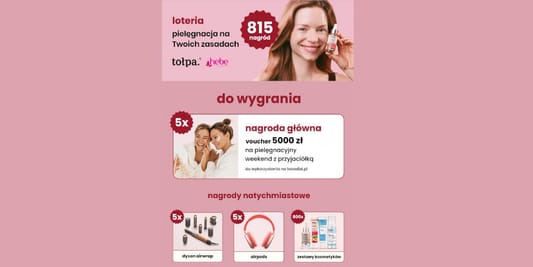 hebe: Loteria Pielęgnacja na Twoich zasadach 01.04.2025