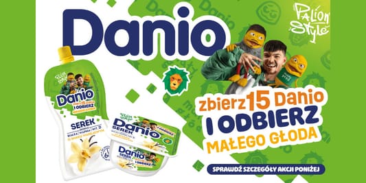 Loterie i Konkursy:  Danio – odbierz maskotkę Małego Głoda 10.07.2026