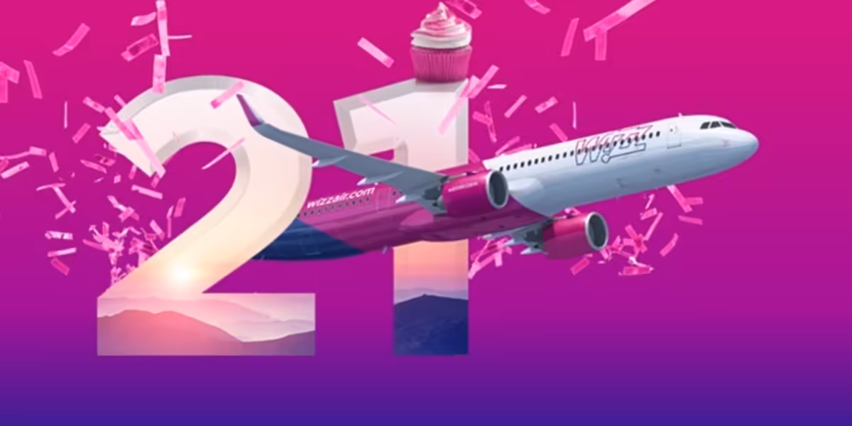 Wizz Air: 1 milion miejsc poniżej 89 zł