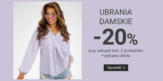 Smyk: -20% na ubrania damskie 10.06.2025