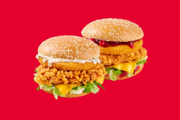 KFC: 49 zł za 2 x Zinger Cheezy Crunch