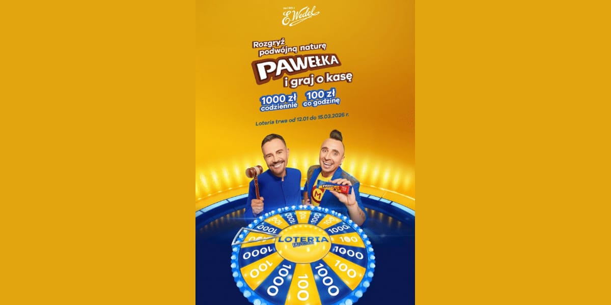 Loterie i Konkursy: Rozgryź podwójną naturę Pawełka i graj o kasę