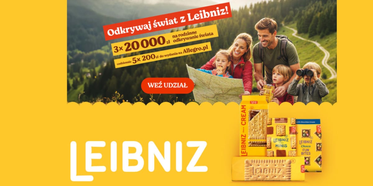Loterie i Konkursy: Konkurs Odkrywaj świat z Leibniz