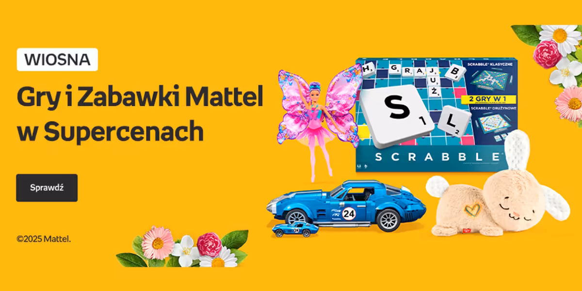 Empik: Zabawki Mattel w supercenach