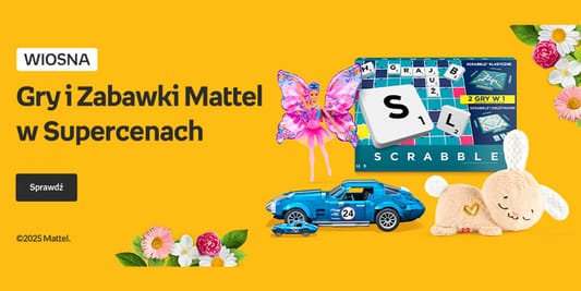 Empik:  Zabawki Mattel w supercenach 19.05.2025