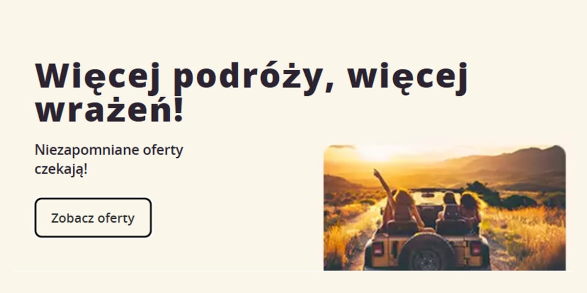 Groupon.pl: Do -65% na podróże z Groupon