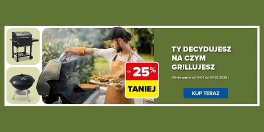 Carrefour: Do -25% na grille i akcesoria 25.04.2025